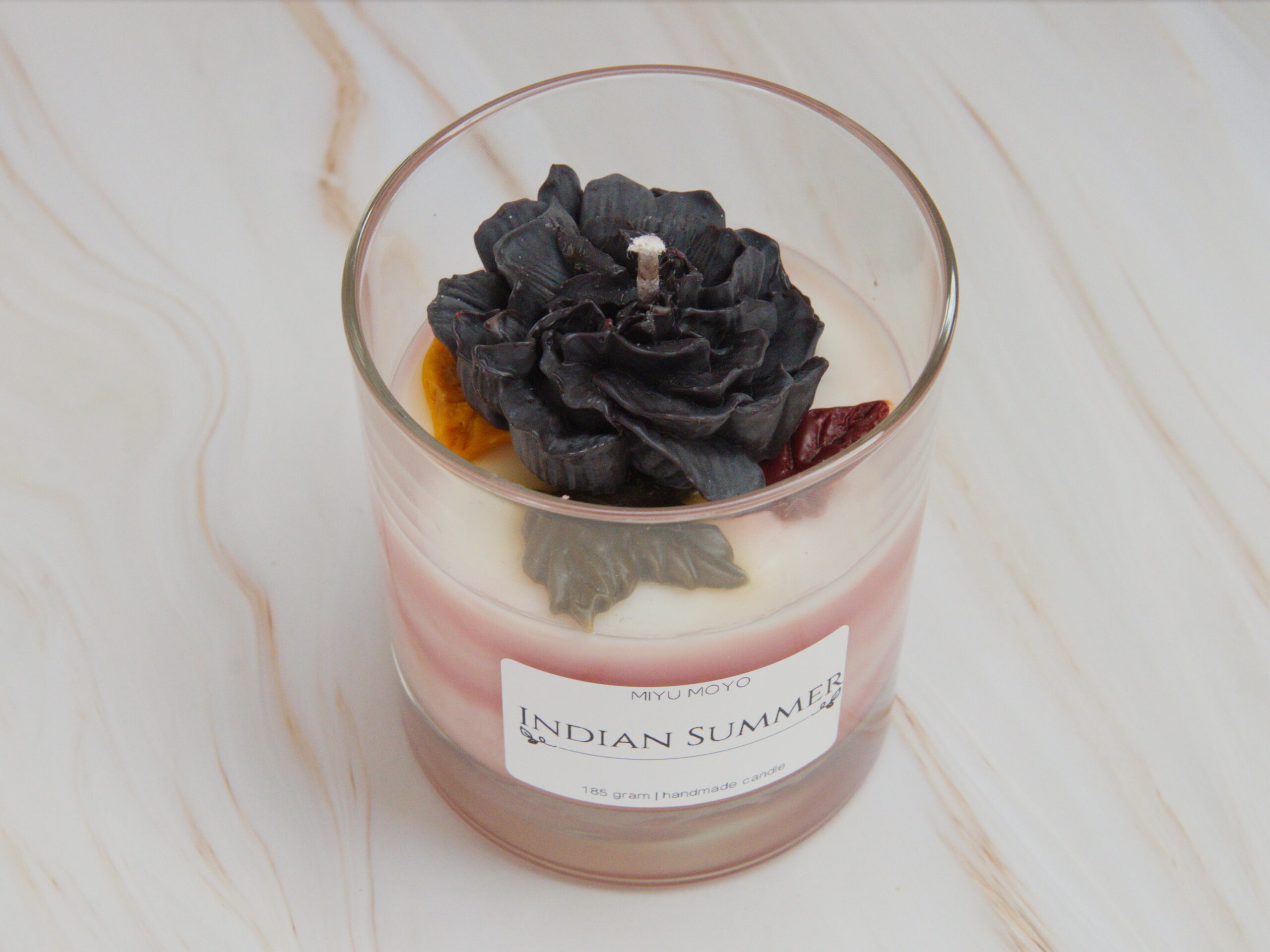 Indian Summer met zwarte bloem