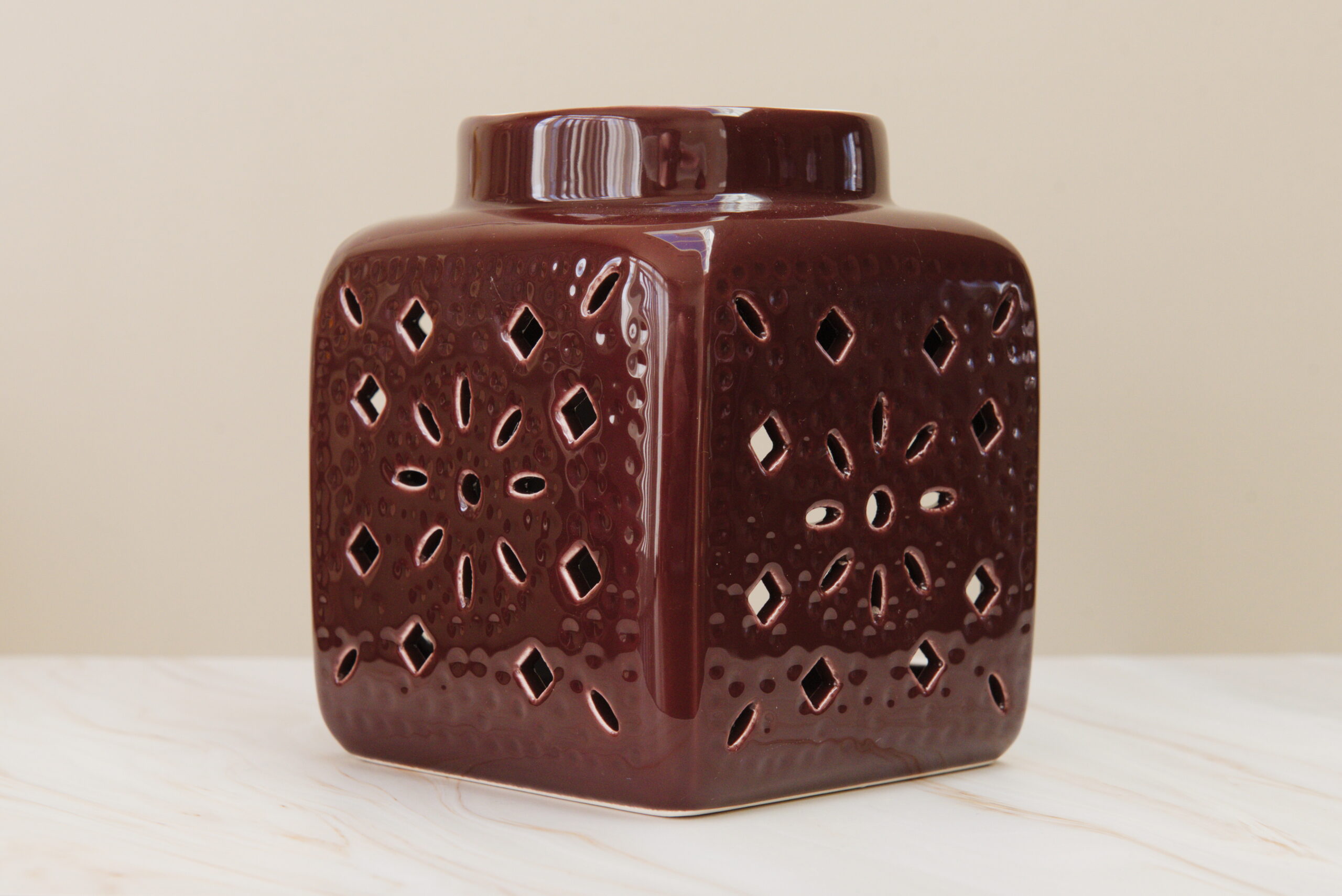 Special Moments wax melts burner – roodbruin